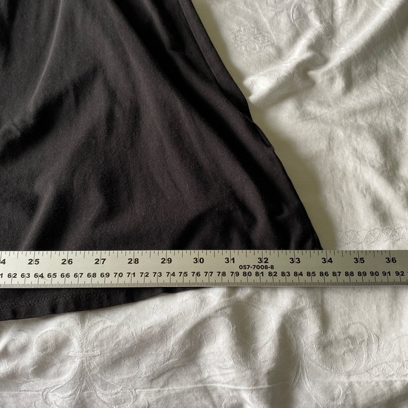 Lands'‎ End Women's Black Sleeveless Knit Midi/Maxi Dress Size 1X (16W - 18W) - Picture 10 of 14